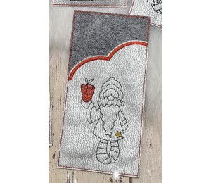 Stickdatei - Santa mit Geschenk